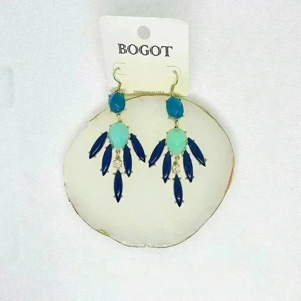 The Blues Dangling Earrings